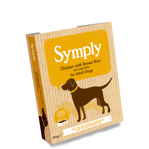 Symply Pate Pui si Orez Brun 395gr