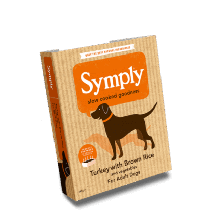 Symply Pate Curcan si Orez Brun 395gr