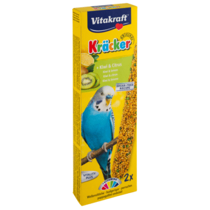 Baton pentru perusi Vitakraft Kracker Kiwi & Lemon 60 gr